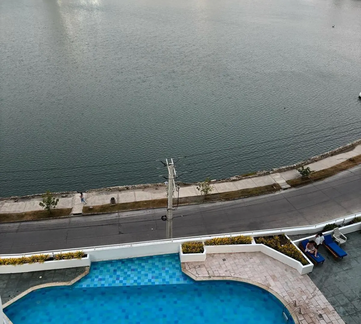 Apartamento 804A Cartagena El Laguito Bocagrande A 1 Cuadra De La Playa Hermosa Vista Colombia